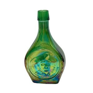 Vintage Wheaton Limited Edition Carnival Glass John Paul Jones Decanter in Green